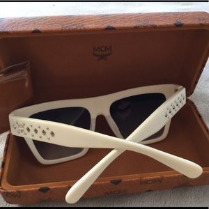 Host pick ! MCM studded Ivory Sunglasses